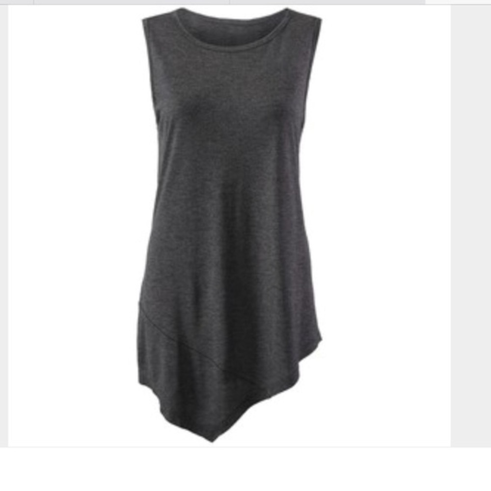 Cabi Charcoal Grey Sleeveless Top SZ Medium